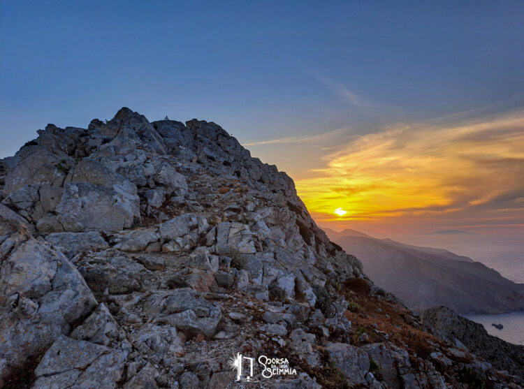 Trekking path to Kalamos Mountain- Anafi