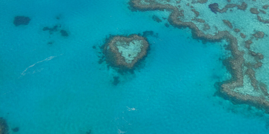 View of Heart Reef -Australia