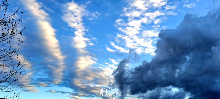 Yin e yang clouds