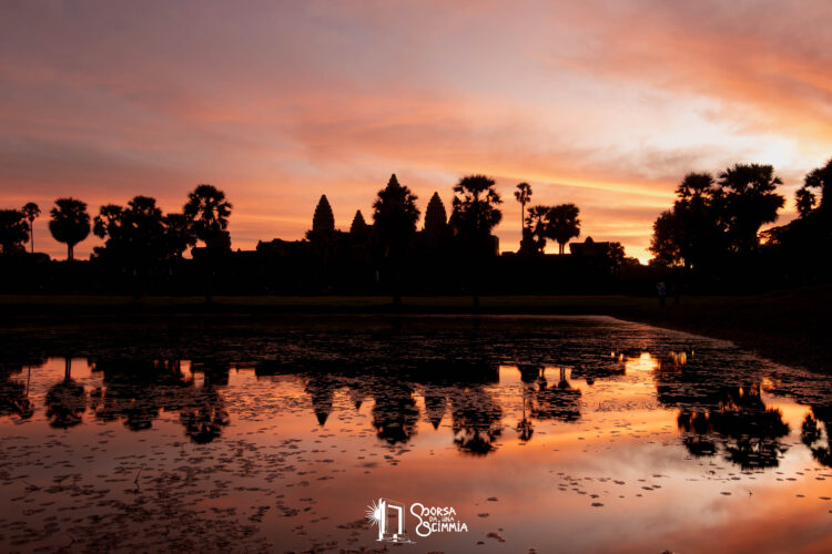 Sunrise at Angkor Wat-Cambodia